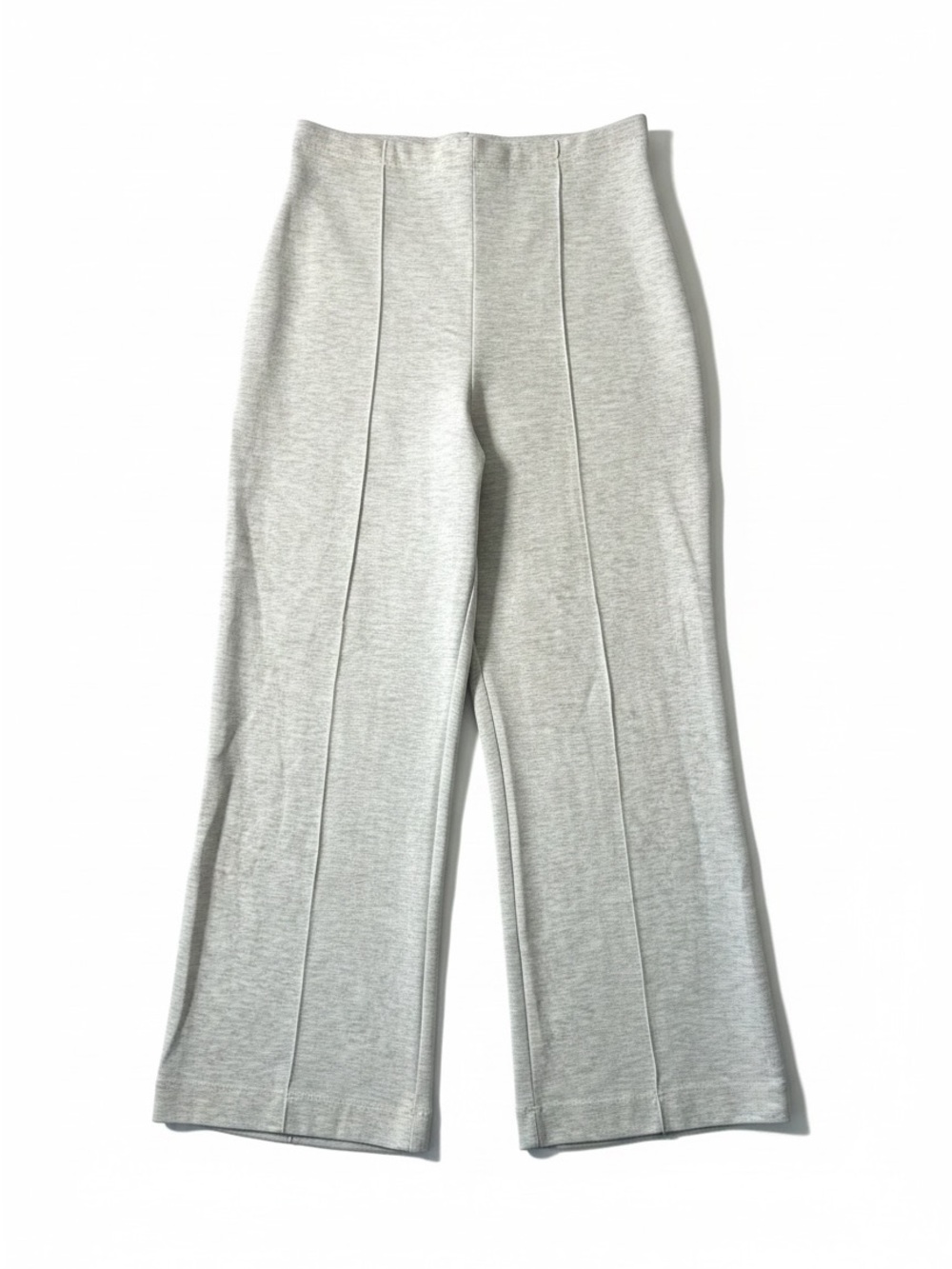 Ripley Rader Straight Leg Pant Women Size Medium Heather Grey Ponte Knit